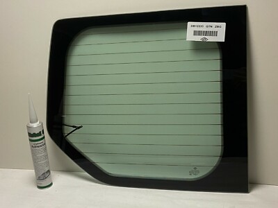 Fits: 2014-2023 Ford Transit Connect Driver Left Side Back Glass (Non-Tinted)