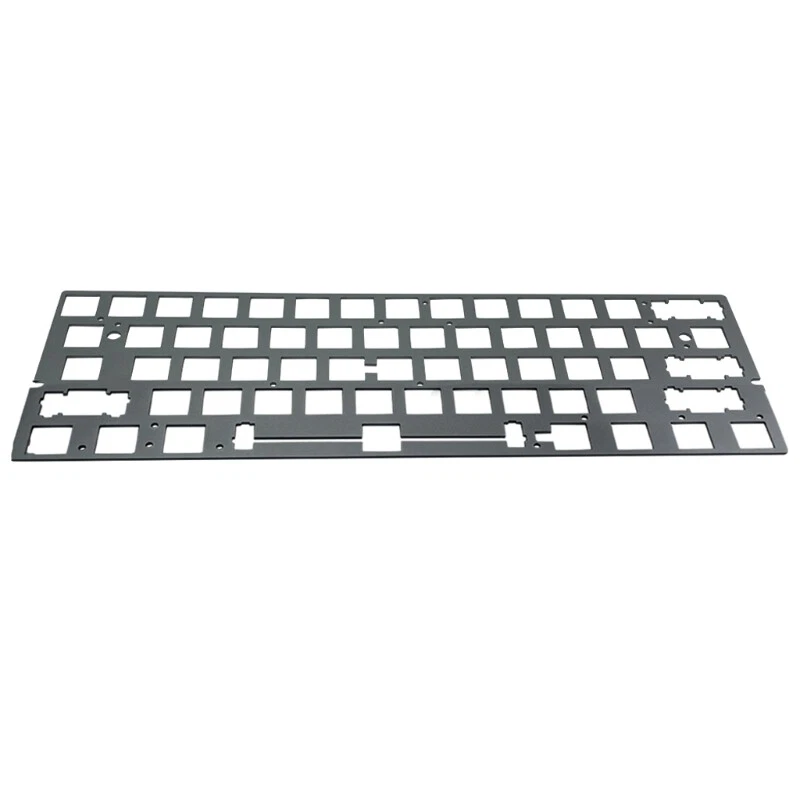 Mechanical Keyboard DIY CNC 60% Plate Anode Aluminum Drawing Concurrence