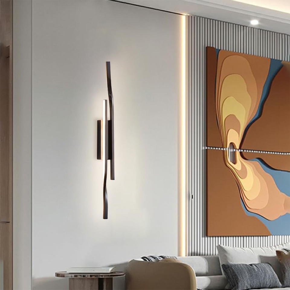 Modern LED Wall Lights Indoor Acrylic LED Wall Light Long LED Sconce