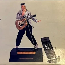 Vtg. Elvis Presley Jail House Rock Singing Dancing Telephone Telemania New