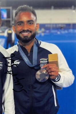 SINGH Sukhjeet - IND - Olympia 2024 - Hockey - BRONZE - 3.OS 2024  - Foto sig