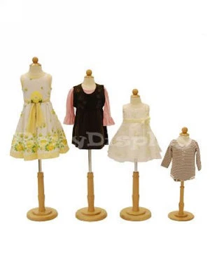 ROXY DISPLAY 4 pcs Children Mannequin Manequin Manikin Dress Form #JF-C06M 1T 2T 3/4T Group