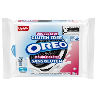 2-Pack Christie OREO Gluten Free, Double Stuf Chocolate Sandwich Cookies