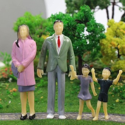 1:25 G Scale Painted Sitting Figures Standing People Different Pose Model Trains