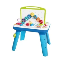  Curiosity Table Activity Play Station, Montessori Floor Toy and Interactive 