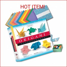 Origami Extravaganza Folding Paper, a Book, and a Box: Origami Kit Includes Ori