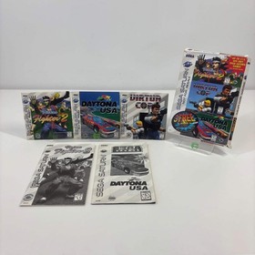 3 Game NFR Pack [Virtua Cop, Virtua Fighter 2, Daytona USA] (Sega Saturn, 1996)