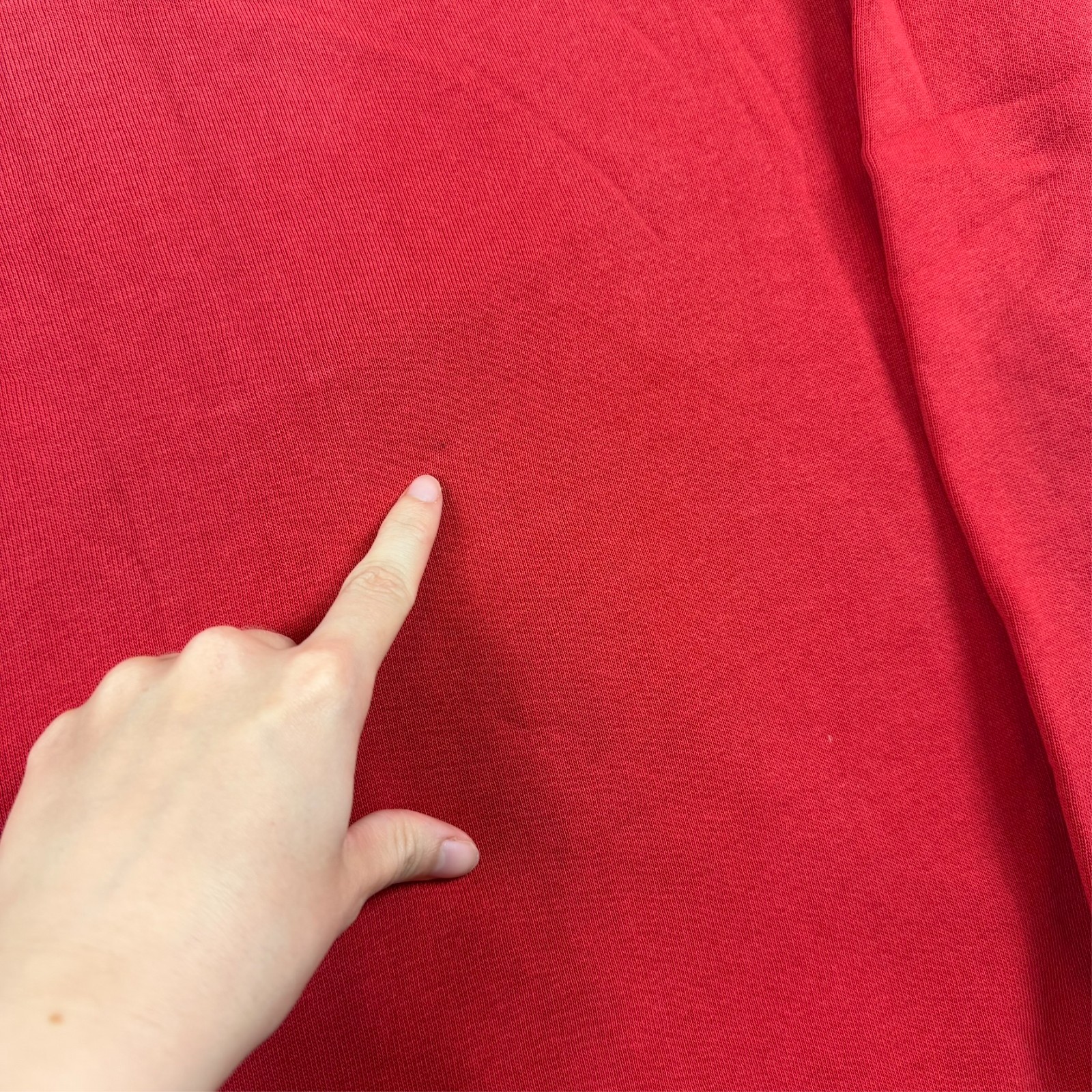 Vintage Polo Ralph Lauren 2000's Y2K Red Oversized Large Full Zip Hoodie image 6