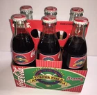 VTG 1997 COCA-COLA 6 PK BOTTLES BRAVES ~ TURNER FIELD Inaugural Season 8 OZ Full