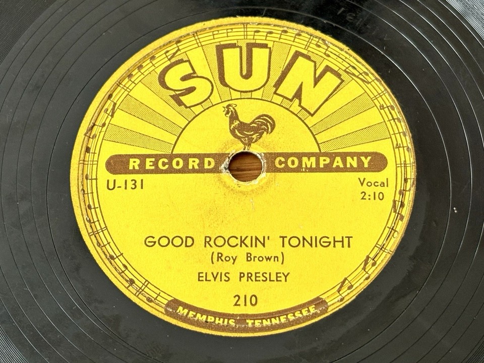 Good Rocking Pic Elvis Presley - Good Rockin' Tonight 210, SUN, 10