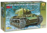 1:35 Zvezda Kv1 Mod.1940 Soviet Heavy Tank Kit ZS3624 Modellbau