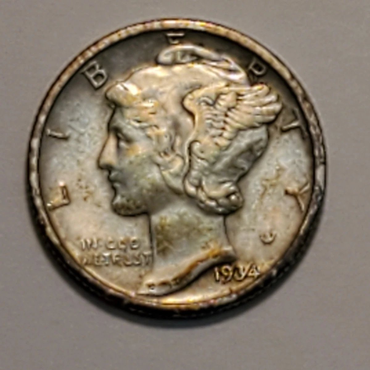 1934 D Mercury Silver Dime ☆☆ Circulated ☆☆ Great For Sets 324