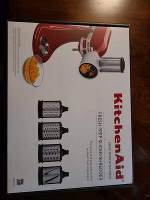 KitchenAid Stand Mixer Attachment Fresh Prep Slicer Shredder Cheese Grater