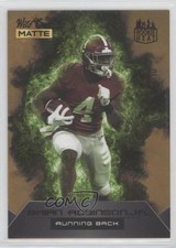 2022 Wild Card MATTE Rookie Heat Gold - Green Flames /10 Brian Robinson Jr 15r3. rookie card picture