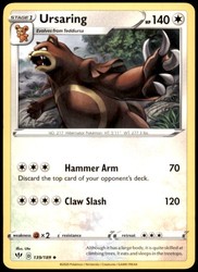 Ursaring 139/189 Uncommon Darkness Ablaze Pokémon TCG