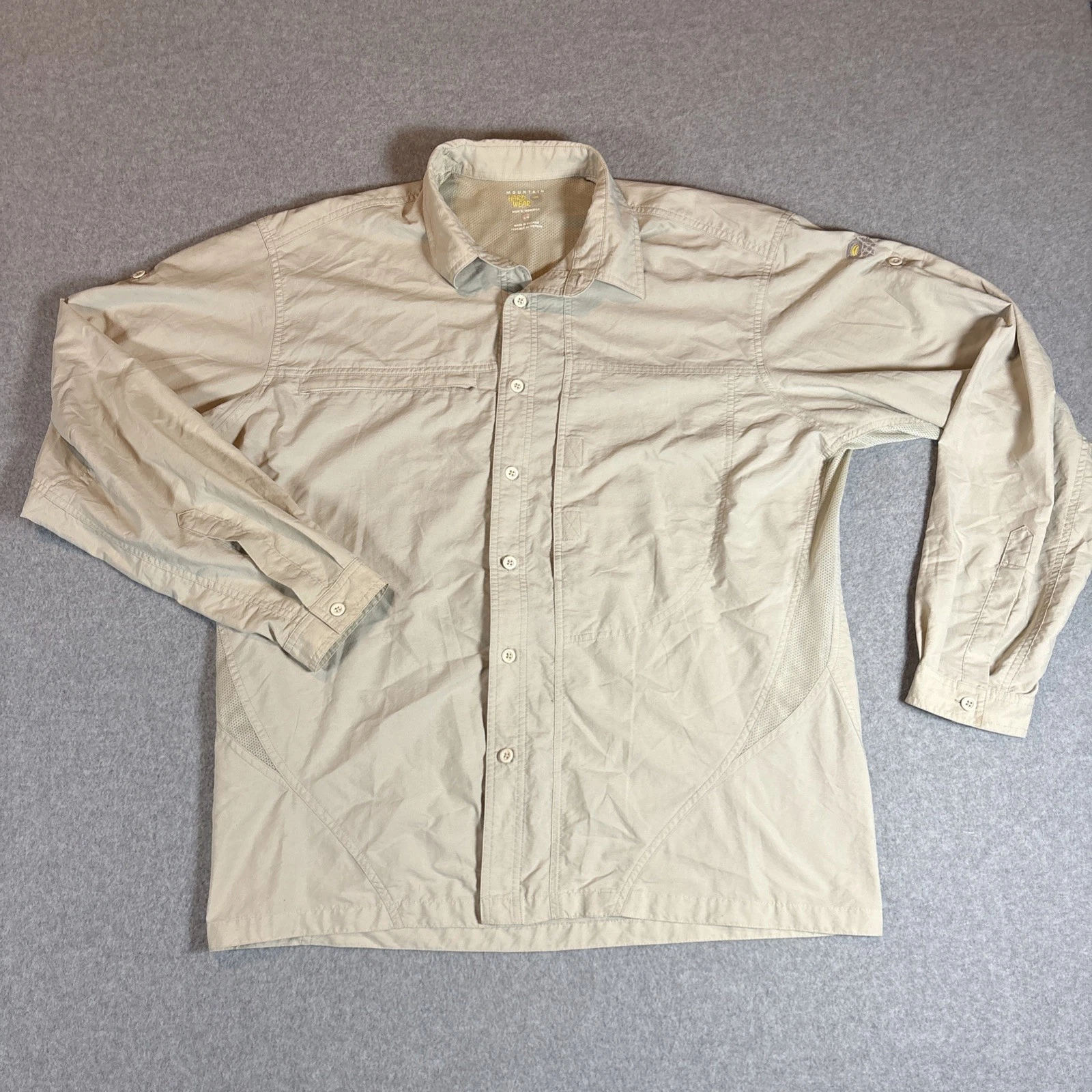 Mountain Hardwear Canyon Long-Sleeve Shirt - Men's, Stone, Size Large Vented
Opens in a new window o
