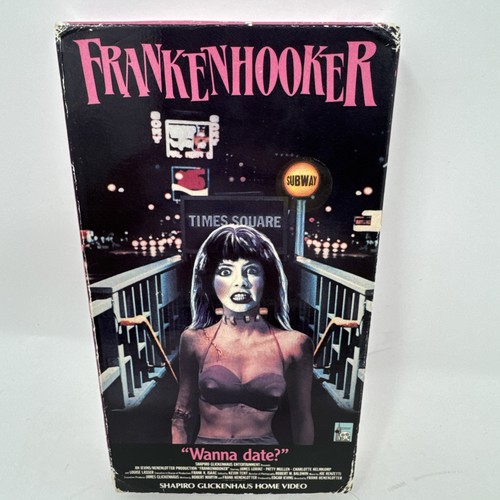 Frankenhooker VHS 1990 Rare Vintage Horror Cult Frank Henenlotter Tested - Picture 2 of 14
