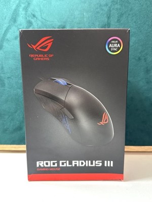 Asus ROG GLADIUS III - Kabelgebundene Gamer Maus - Rechtshänder - Optischer Sensor 1