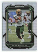 DeWayne McBride RC 2023 Panini Prizm Draft Picks Silver UAB Blazers #131