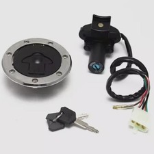 Ignition Switch Lock Fuel Gas Cap Key Assembly For ZX6R ZX7R ZX9R ZZR600 ZXR θ