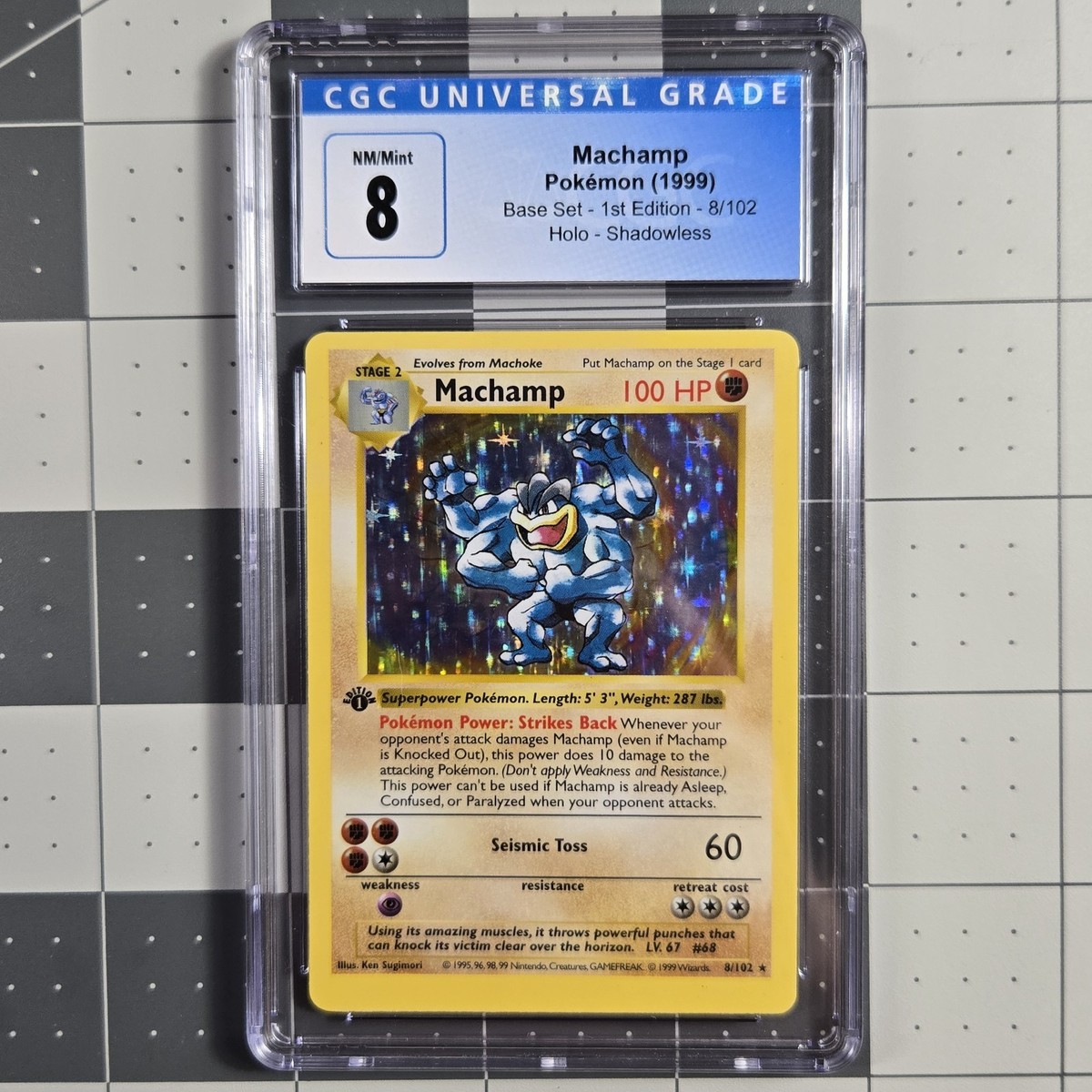 アメリカ購入品 表面はほぼ無傷 Machamp 036-071-S10A-B - Pokemon Card - Japanese - Machamp - R | eBay