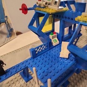 Vintage Lego 6971 Inter-Galactic Command Base Space System used-missing 4 pieces