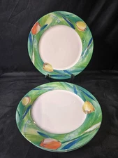 Studio Nova French Tulip Dinner Plates Set of 4
