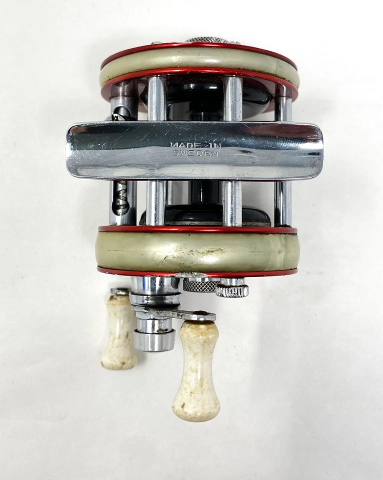 ABU Ambassadeur 2600 G Fishing Bait Cast Reel Early 1960s Svängsta Sweden Nice! - Image 4 of 4