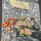 Kenner Star Wars 1980 Yoda Orange Snake Action Figure with Original Accessories