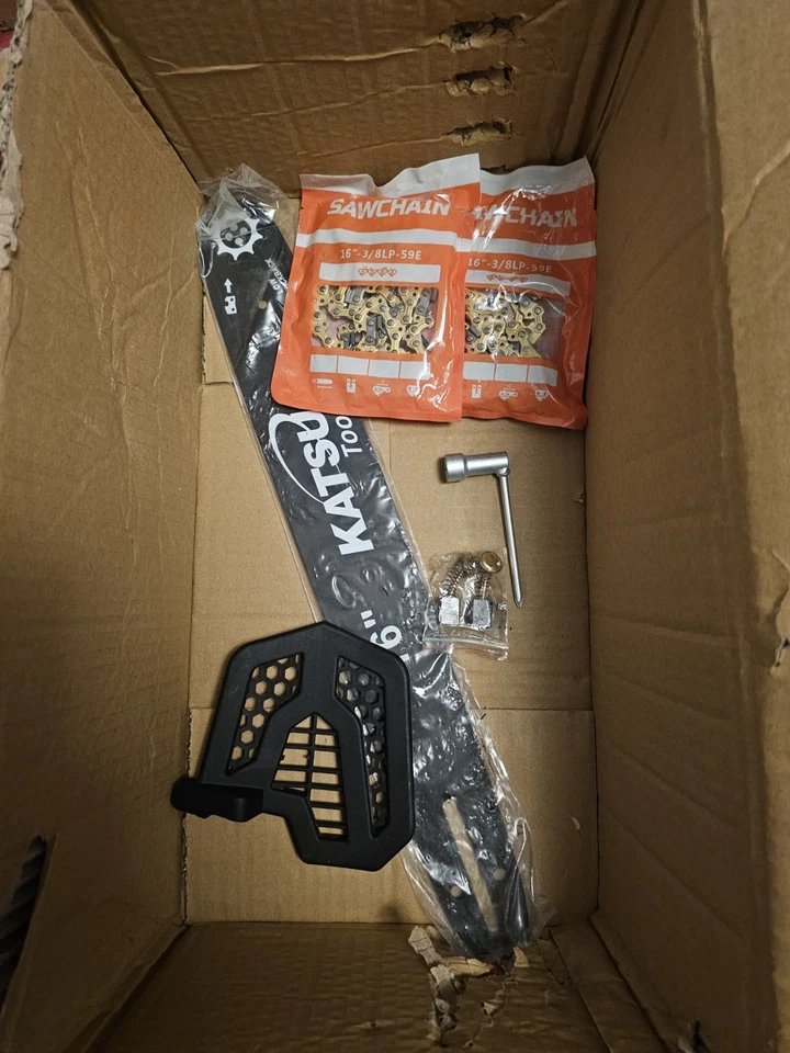 KATSU Electric Chainsaw 16 Inch 1600W Professional Corded Chain Saw - Image 4 of 4