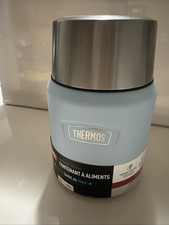 Thermos Icon 16oz Stainless Steel Food Storage Jar with Spoon- Glacier