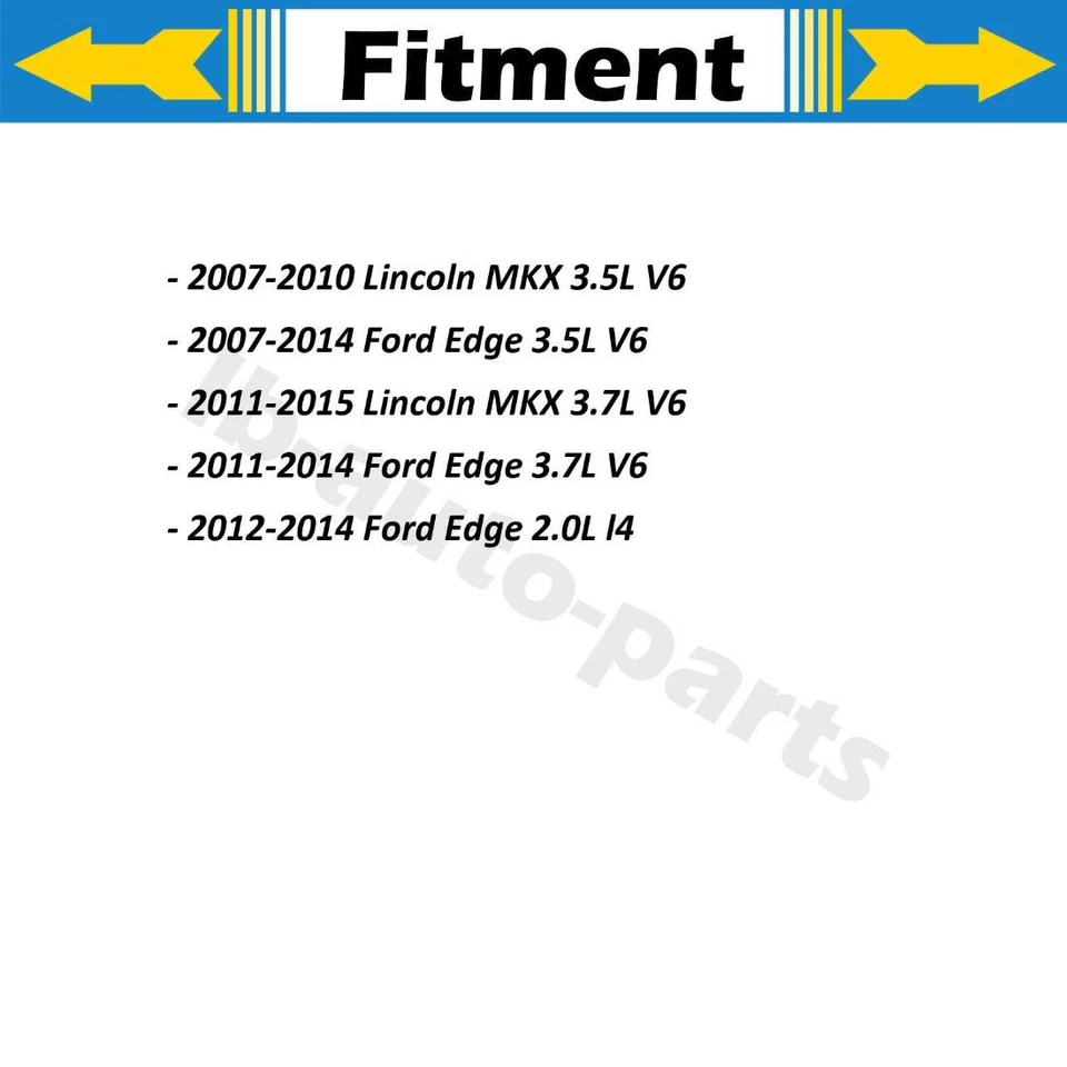 Extremo de barra de amarre de dirección exterior interior delantero 4 piezas para Ford Edge 2007-2014 3,5 L Foto 2 de 4
