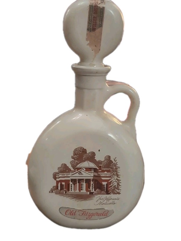 Old Fitzgerald 1849 Jefferson's Monticello Flagship Empty Decanter