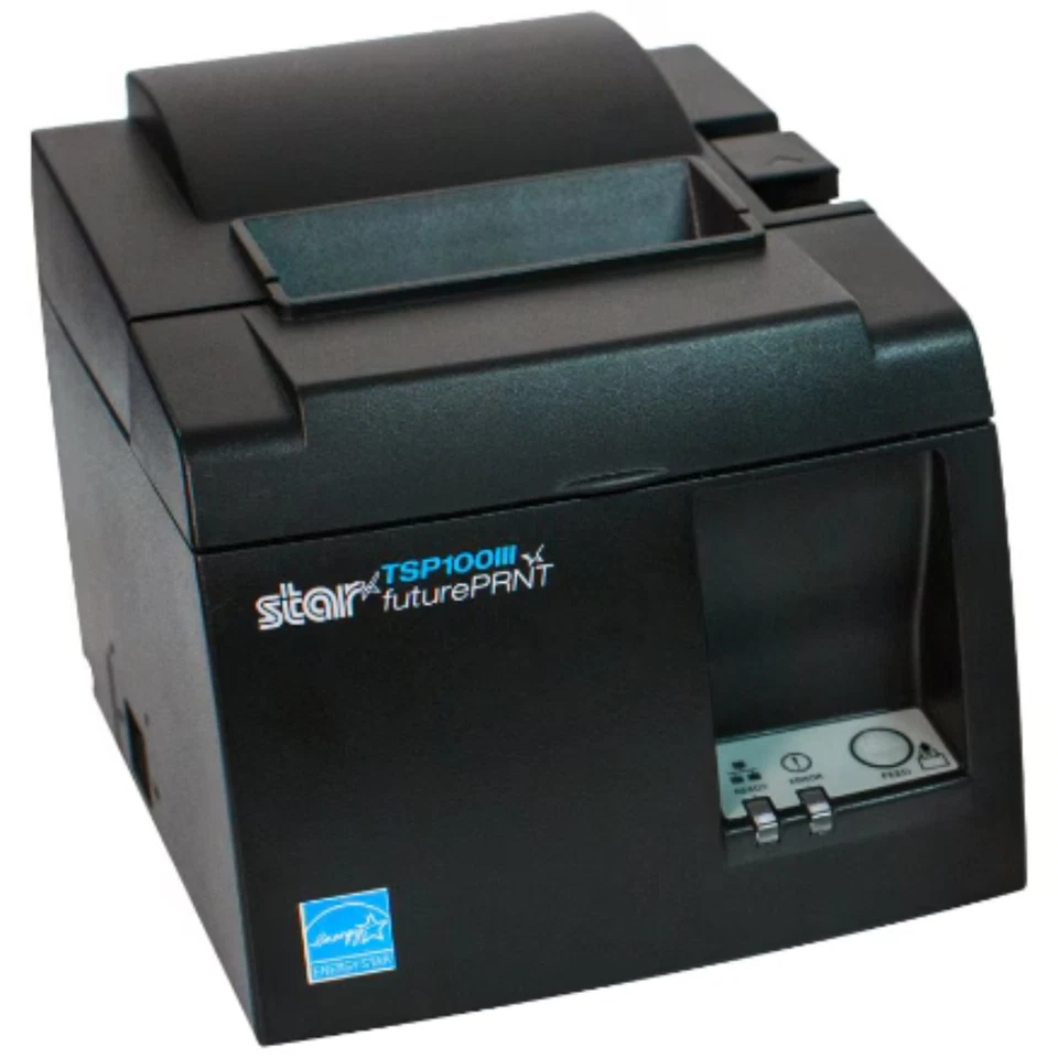 Star Micronics TSP143IIIU USB Thermal 80mm POS Receipt Printer w/Auto Cutter NEW - Image 3 of 4