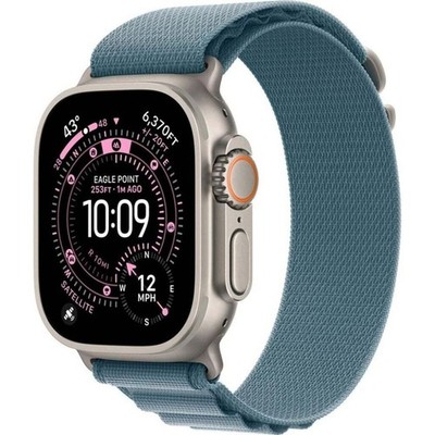 Apple Alpine Loop   Hellblau Titan Natur - 49 mm (Größe M) MFTJ4ZM/A