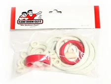 Williams Blackout Pinball Machine Replacement Repair Rubber Ring Kit White