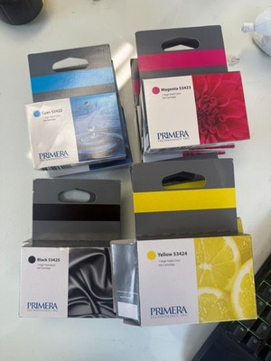 Primera LX900 Blue 53422 Magenta 53423 Yellow 53424 Black 53425 Ink Cartridge Lo