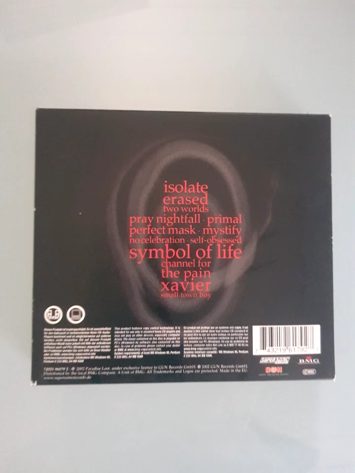 PARADISE LOST - SYMBOL OF LIFE - LIMITED DIGIPAK EDITION - CD - 2 BONUSTRACKS - Bild 3 von 3