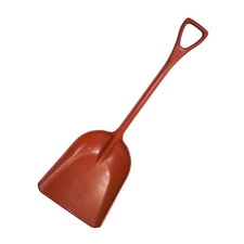 BULLY TOOLS 92802 Scoop Shovel, Polypropylene Blade, 42 in L Polypropylene