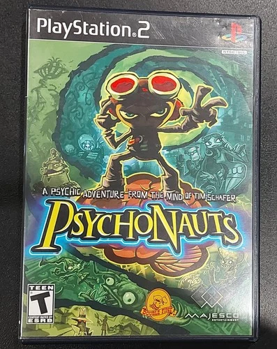 Psychonauts (Sony PlayStation 2, PS2 2005) - CIB Complete - Great Condition