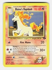 Blaine's Rapidash 33/132 Uncommon Gym Challenge Unlimited Moderately Played on eBay
