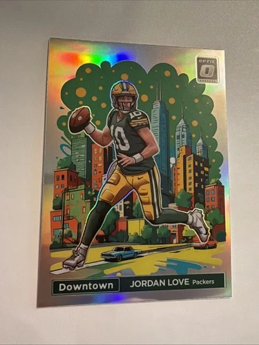 Downtown! Jordan Love #5 2024 Panini Donruss