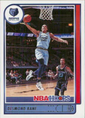 DESMOND BANE 2021-22 Panini Hoops #192 NBA Grizzlies  ID:29861