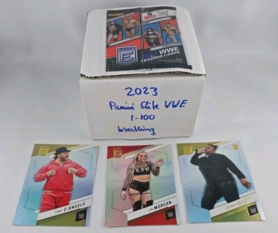 2023 Panini Elite WWE  Wrestling Baseset KOMPLETT  1-100