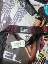 WDP Angel Paintball Headband - Red Cheetah - Vtg, New Oldstock - hormesis