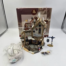 Lemax 35791 Enchanted Forest Lighted Building Salty's Shell Shack Complete 2003