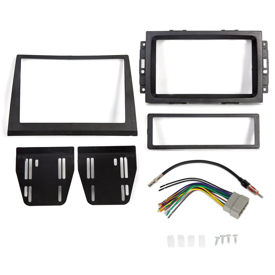 Center dashboard cover Double Din Dash Radio Stereo FOR Jeep Commander 06-07 Foto 2 de 4