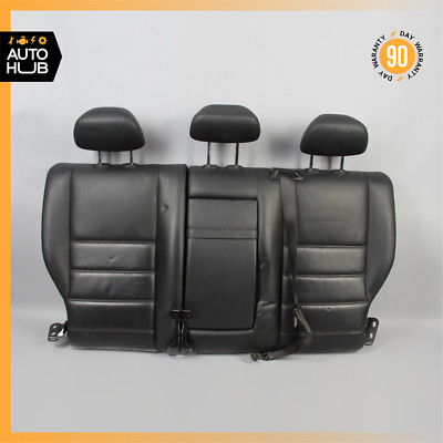 08-14 Mercedes W204 C63 AMG Sedan Rear Seat Cushion Upper Top Assembly Black OEM