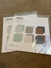 Creative Memories TOTALLY TONAL FALL Designer Paper 2 Packs 6 sheets 2023 NEW