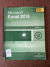 Microsoft Excel 2016: Level 2, Printed - Paperback, by Alex Scott - GOOD